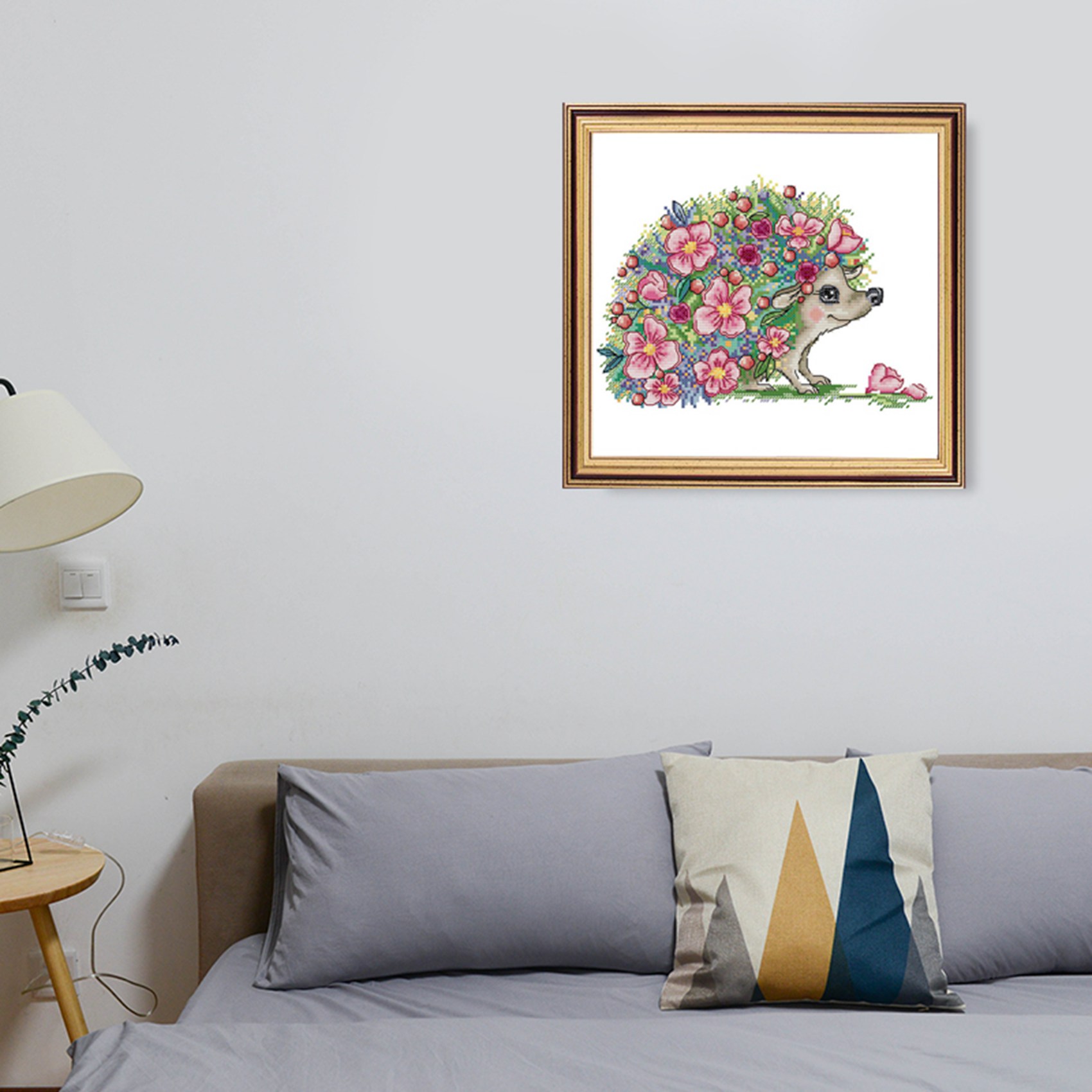 Cross Stitch Stamped Kits Beginners - Kit per ricamo a punto croce,