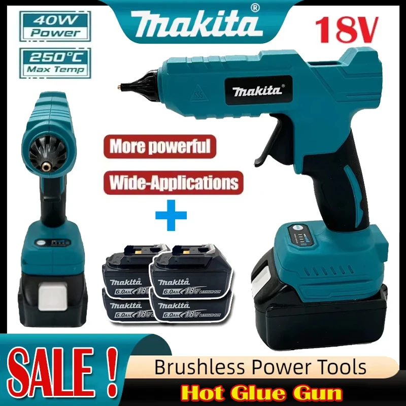 Hot Melt Glue Gun Cordless - Pistola per colla a caldo elettrica