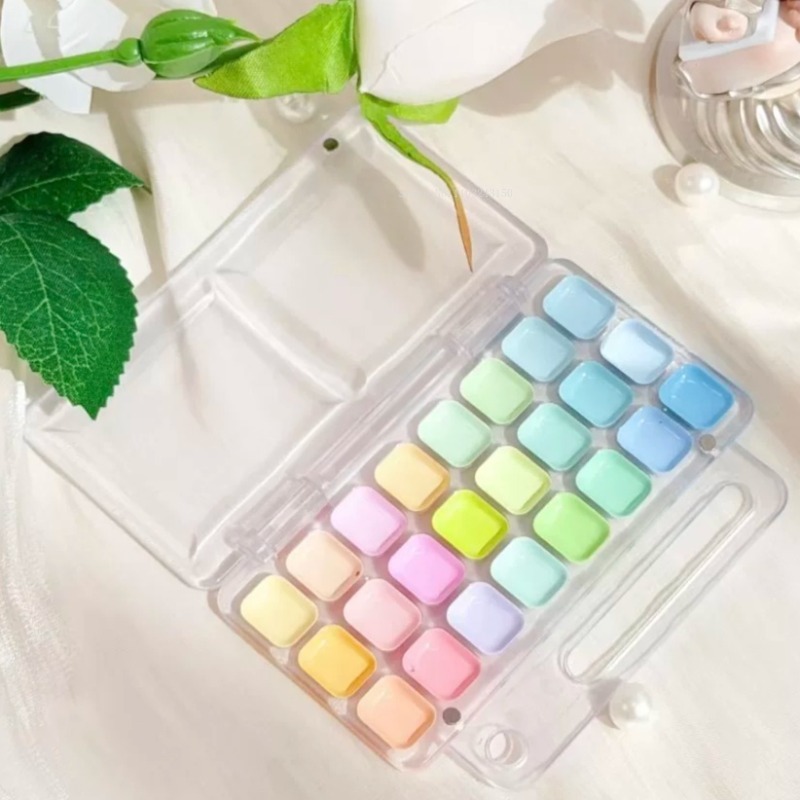 Watercolor Paint Set Solid Pigment - Pigmenti per acquerello solidi opachi semi-seccati