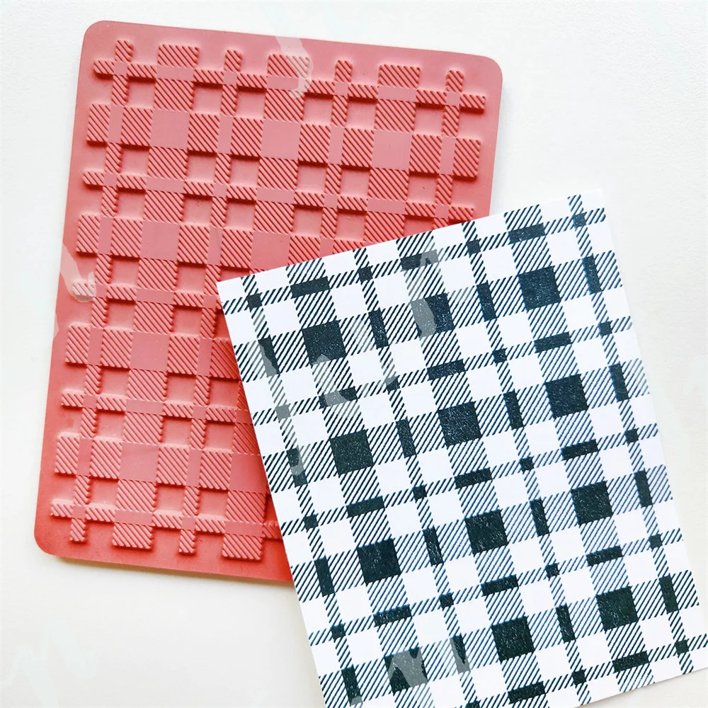 Timbro di sfondo in flanella N - Clear Silicone Stamps For Card Making recensione e prezzo