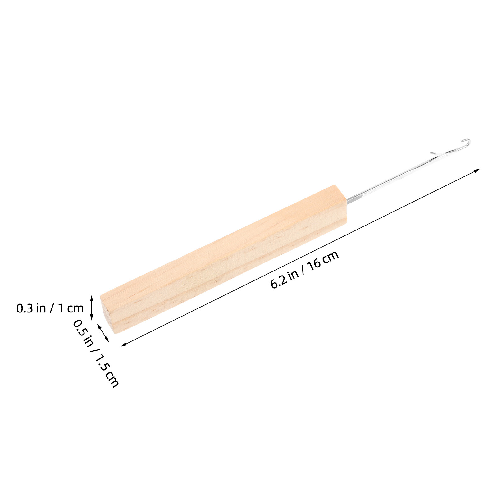 Set professionale di ferri da  - Wooden Crochet Hooks Ergonomic Handle recensione e prezzo