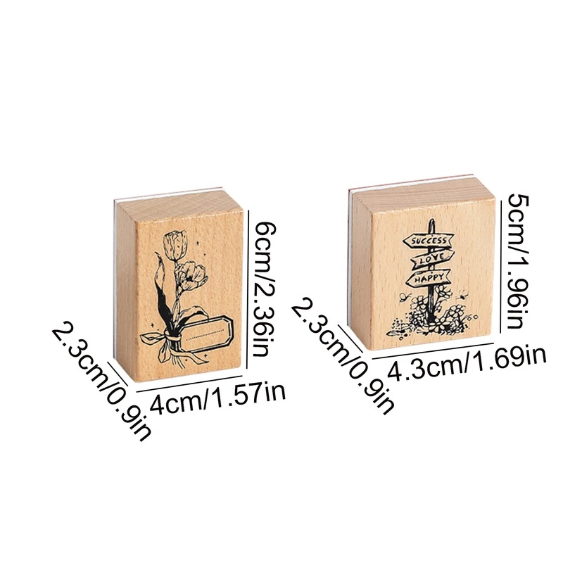 Timbri in legno e gomma in sti - Scrapbooking recensione e prezzo