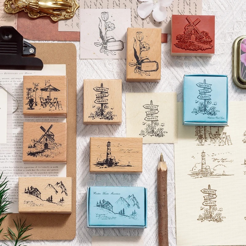 Timbri in legno e gomma in sti - Scrapbooking recensione e prezzo