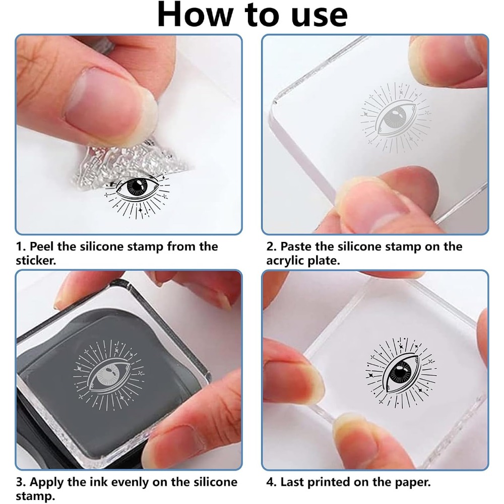 Timbro di gomma di cristallo c - Clear Silicone Stamps For Card Making recensione e prezzo