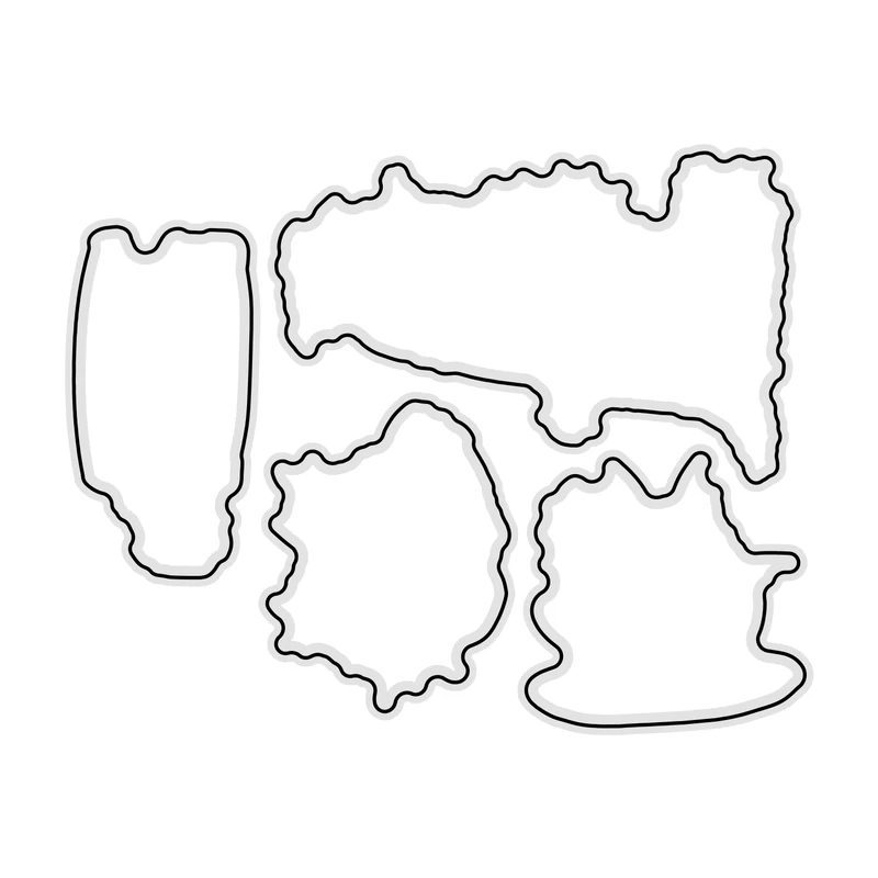 Fustelle per taglio e timbri t - Clear Silicone Stamps For Card Making recensione e prezzo