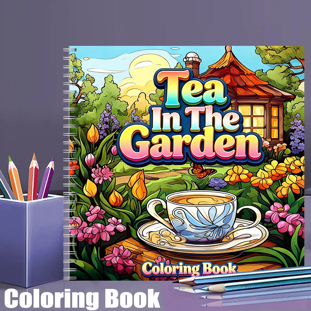 Libro da colorare Tea In The G - Painting Supplies recensione e prezzo